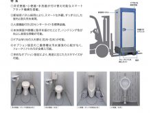 ハマネツ製 屋外仮設トイレ イクストイレ TU-iXシリーズ カタログ